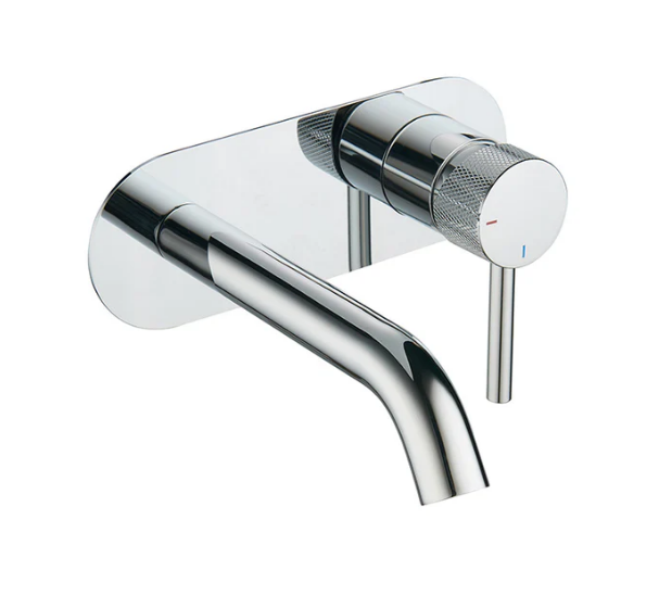 Tailored Bathrooms TB + Redondo Round Wall Mounted ECO Control/Cold Water Start Basin Mixer
