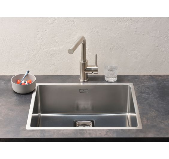 Reginox Texas Stainless Steel Integrated Single Bowl Kitchen Sink