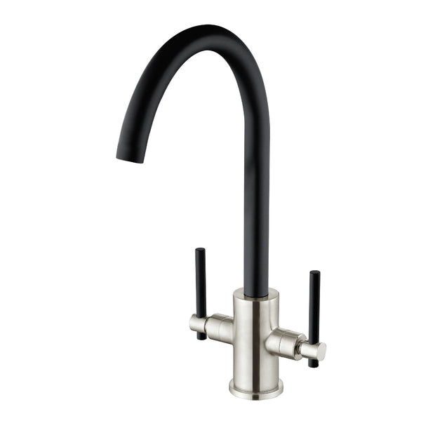 Narbeth Double Lever Kitchen Taps