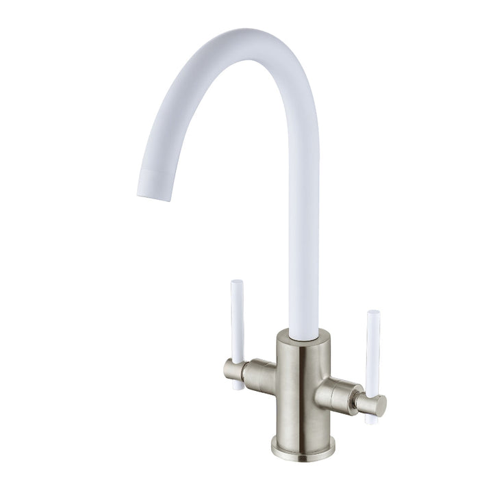 Narbeth Double Lever Kitchen Taps