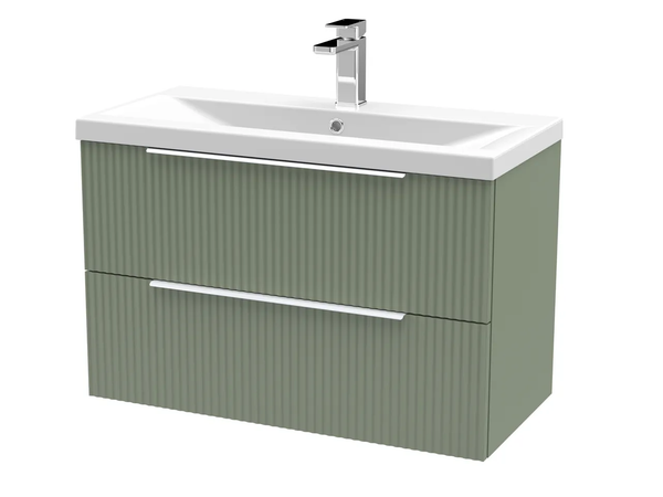 Hudson Reed Wall Hung 2 Drawer Vanity & Basin