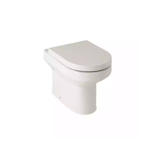 Kartell Bijoux Close to Wall C/C WC Pan with Cistern and Soft Close Seat White