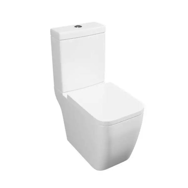 Kartell Close To Wall C/C WC Pan with C/C Cistern & Premium Soft Close Seat White