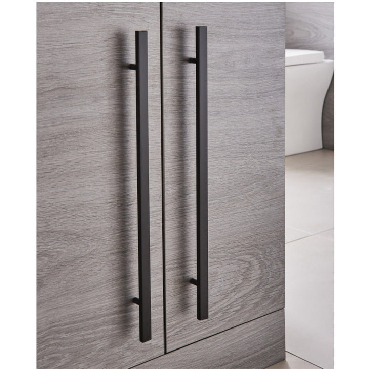 Kartell Purity 500mm Handle Fits Door and Drawer Basin Units Matt Black