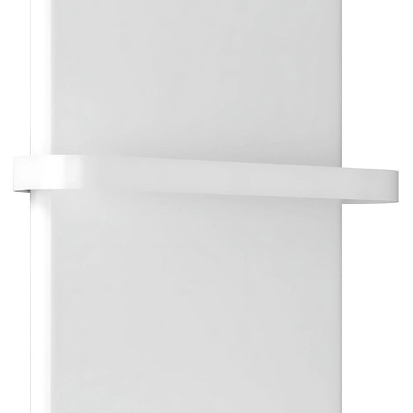 Reina Borda Steel Vertical Single Radiator Towel Bar 440MM White