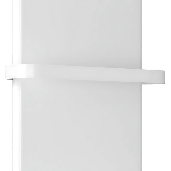 Reina Borda Steel Vertical Single Radiator Towel Bar 440MM White