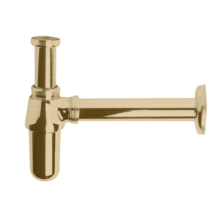 BC Designs Traditional Round Brass Basin Countertop Bottle Trap