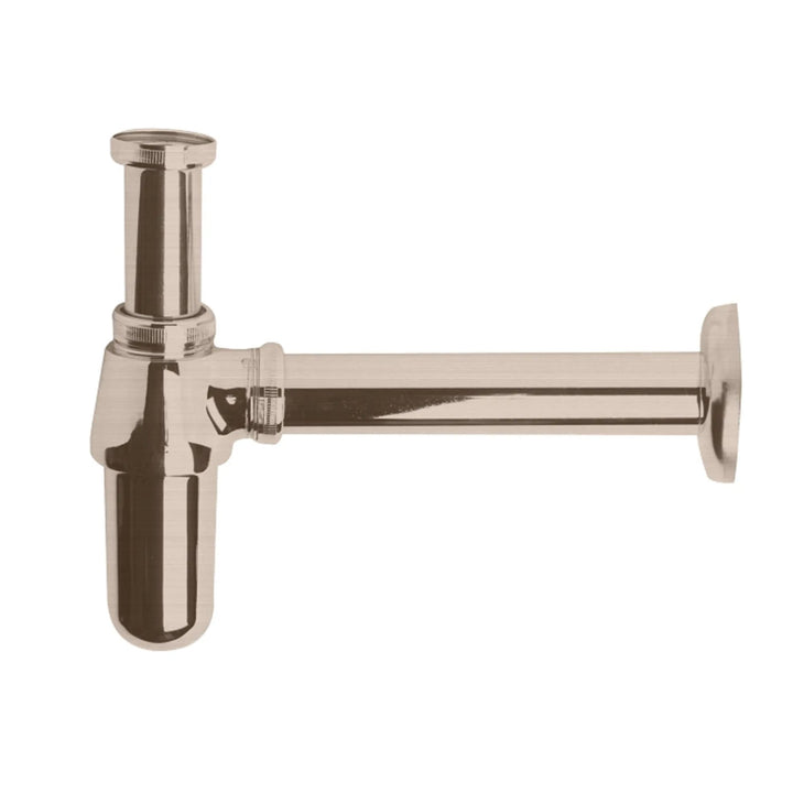 BC Designs Traditional Round Brass Basin Countertop Bottle Trap