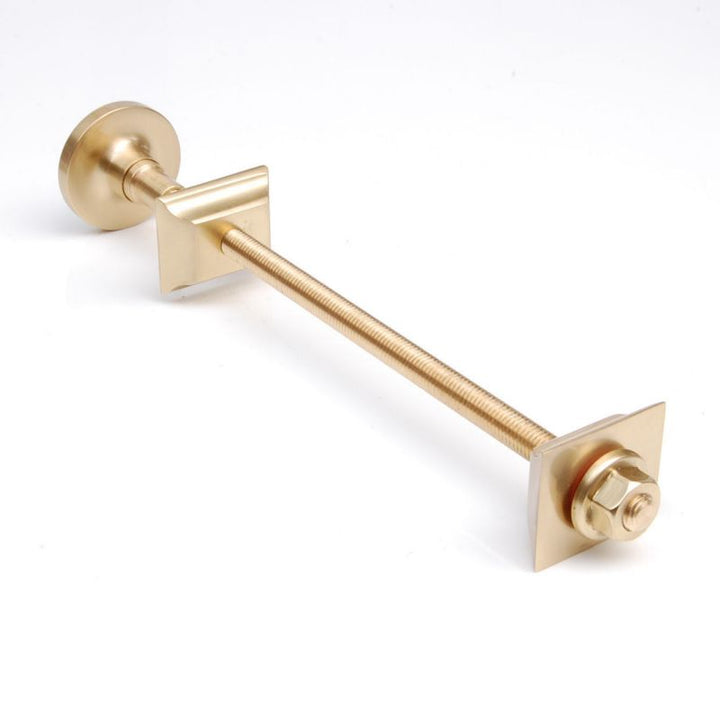 Plumbers Choice Brass Cast Iron Radiator Luxury Wall Stay Fixing Polished Brass