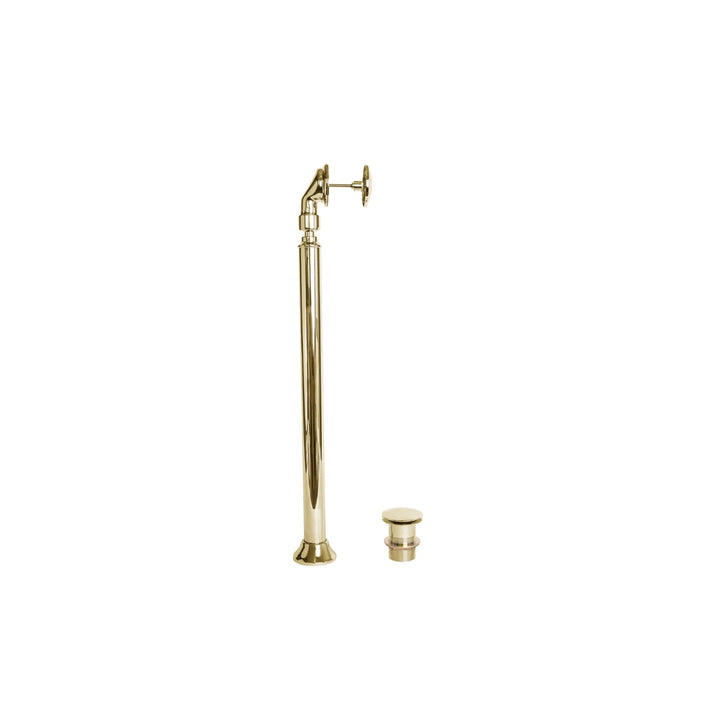 BC Designs Floor Mounted Push Down Freestanding Bath Waste