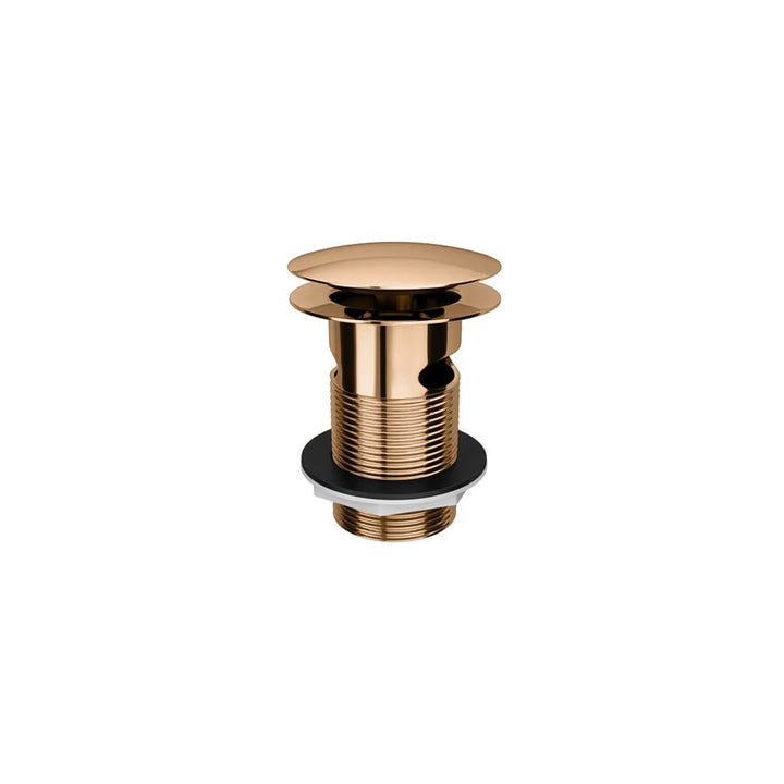 BC Designs Slotted Brass Push Down Bath Waste 70mm