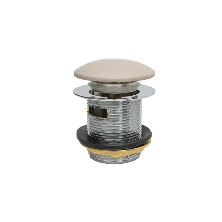 BC Designs Slotted Brass Push Down Bath Waste 70mm
