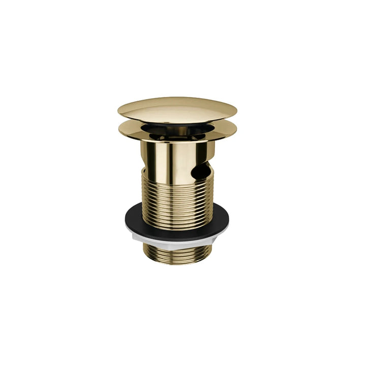 BC Designs Slotted Brass Push Down Bath Waste 70mm