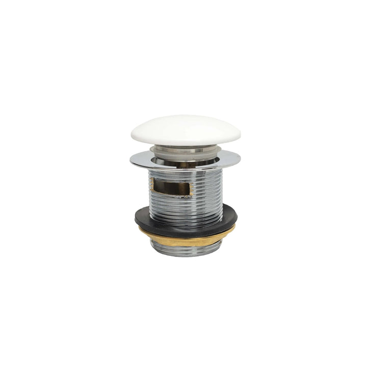 BC Designs Slotted Brass Push Down Bath Waste 70mm