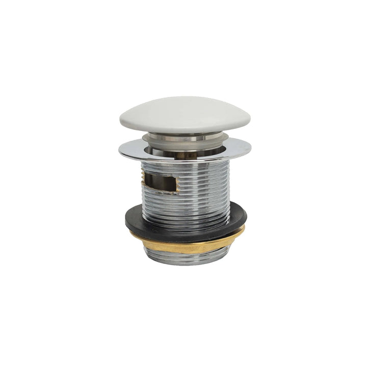 BC Designs Slotted Brass Push Down Bath Waste 70mm