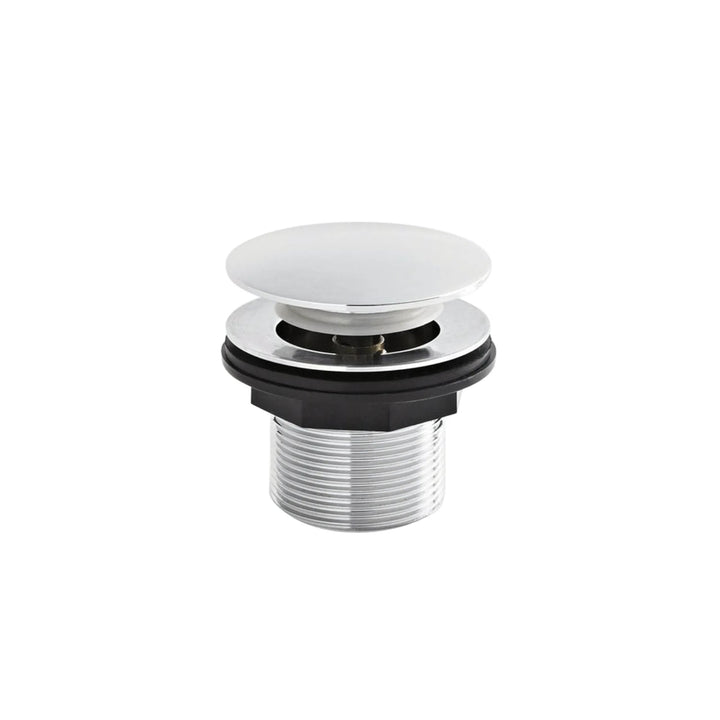 BC Designs Unslotted Brass Push Down Bath Waste 60mm