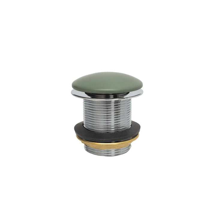 BC Designs Unslotted Brass Push Down Bath Waste 60mm