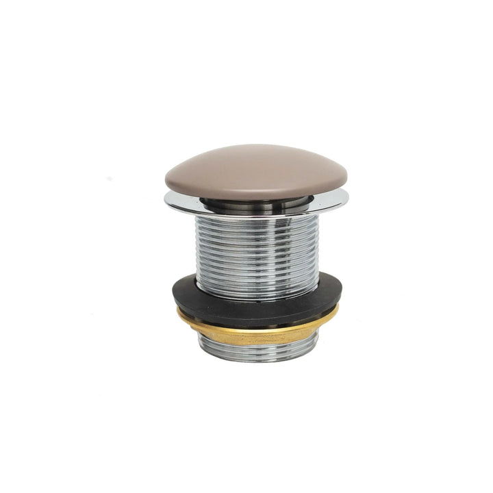BC Designs Unslotted Brass Push Down Bath Waste 60mm