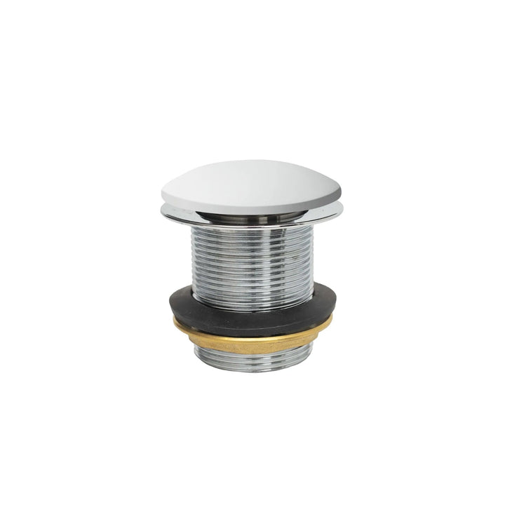 BC Designs Unslotted Brass Push Down Bath Waste 60mm