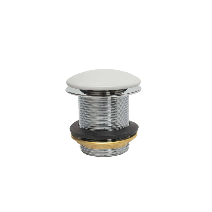 BC Designs Unslotted Brass Push Down Bath Waste 60mm