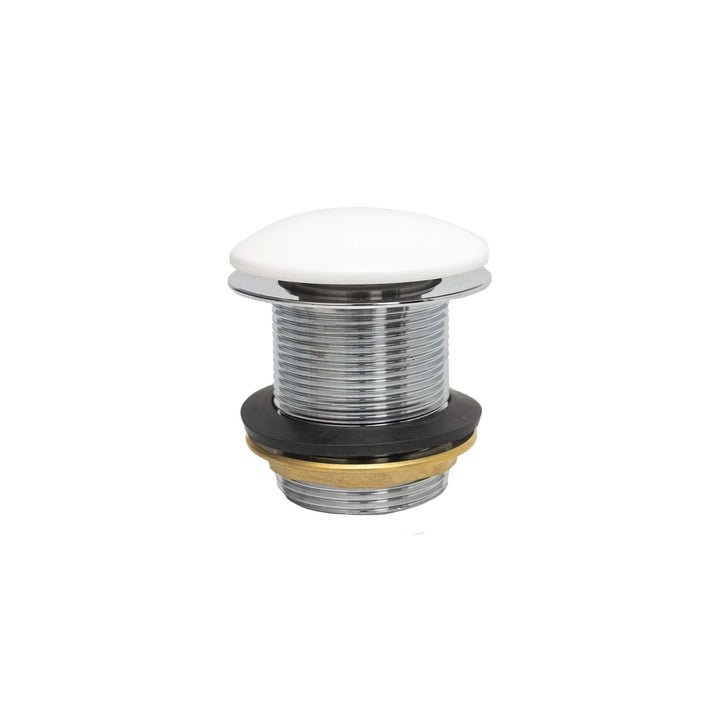 BC Designs Unslotted Brass Push Down Bath Waste 60mm