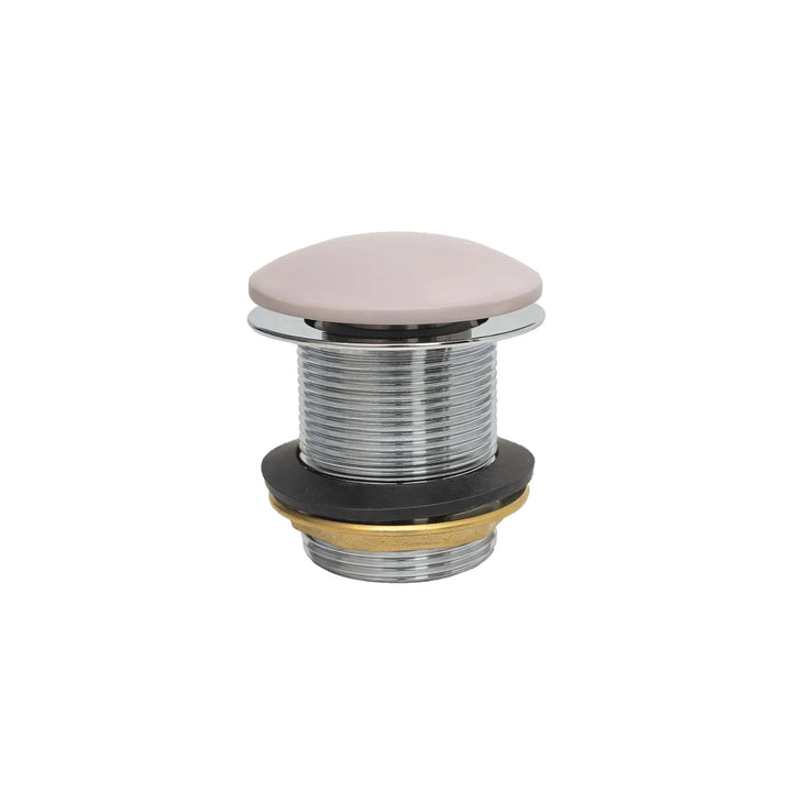 BC Designs Unslotted Brass Push Down Bath Waste 60mm
