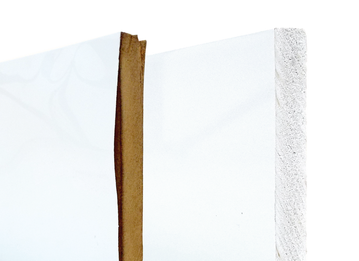 Iona White Gloss Waterproof Bath Panel 1700mm