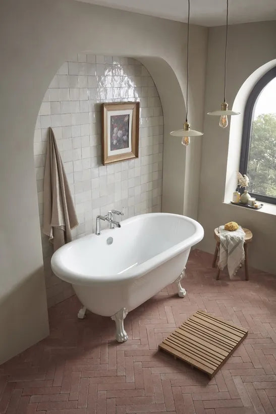 Iona Widcombe Double Ended Roll Top Freestanding Bath 1500