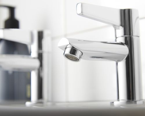 Deva Avoca Basin Taps Pair - Chrome