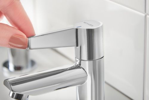 Deva Avoca Basin Taps Pair - Chrome