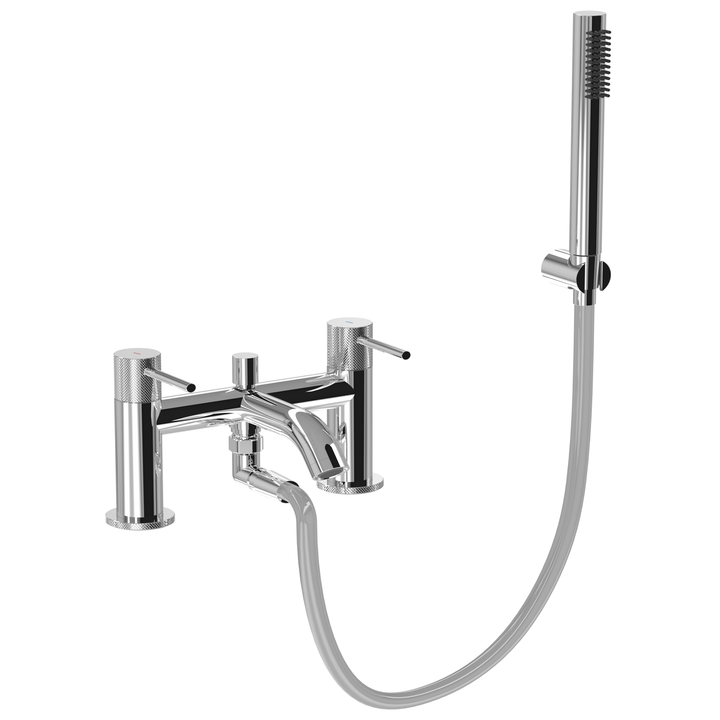 Hib - Atlas Luxe Bath Shower Mixer - Brushed Bronze