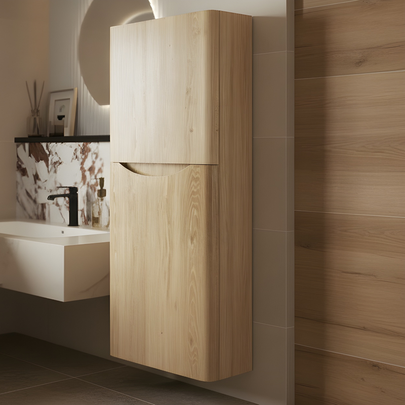 Scudo Bella Tall Cabinet - Davos Oak