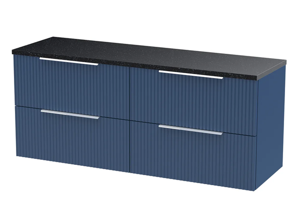 Hudson Reed - Wall Hung 4-Drawer Vanity & Laminate Worktop