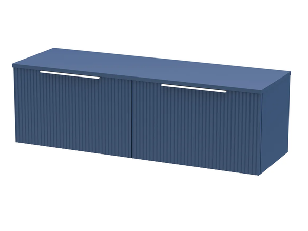 Hudson Reed - Wall Hung 2 Drawer Vanity & Worktop