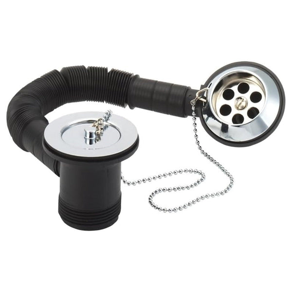 Methven Deva Bath Tidy Waste Chrome