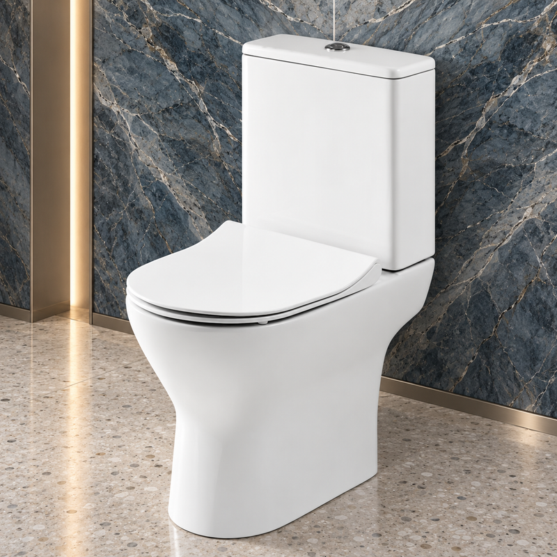 Nuie Freya Close Coupled Toilet