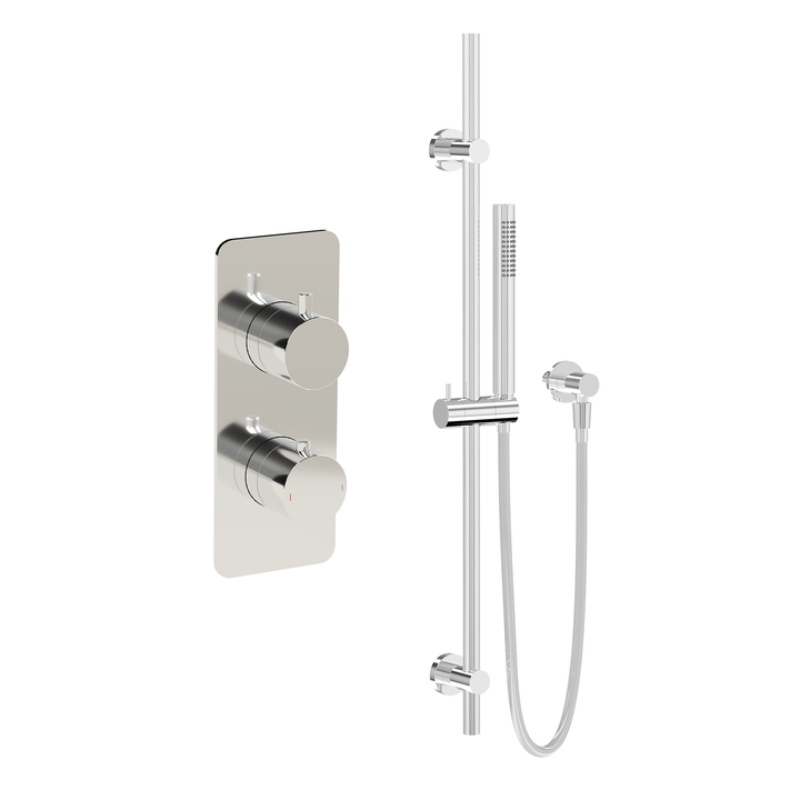 Hib - Rivex Single Outlet Valve Concealed Shower Sets - Chrome