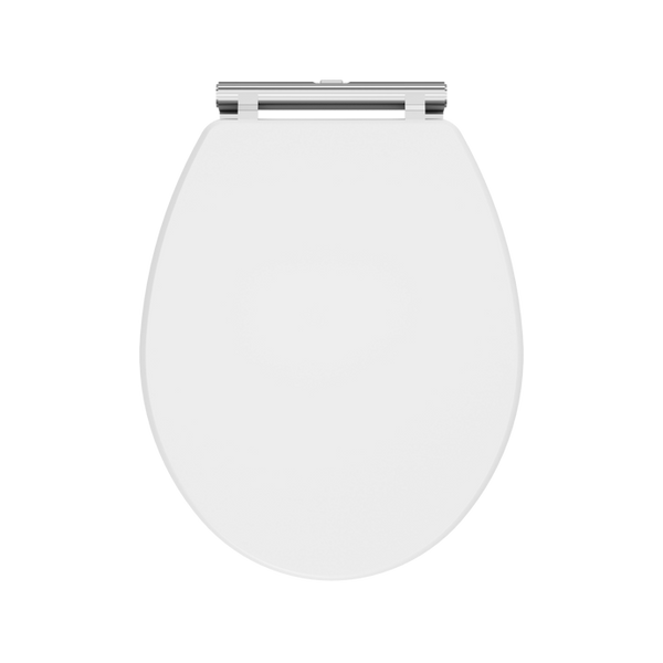 Nuie Classique / Soft Close Wooden Toilet Seat White