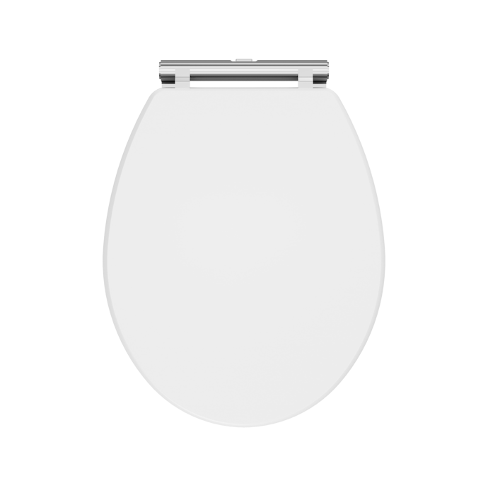 Nuie Classique / Soft Close Wooden Toilet Seat White