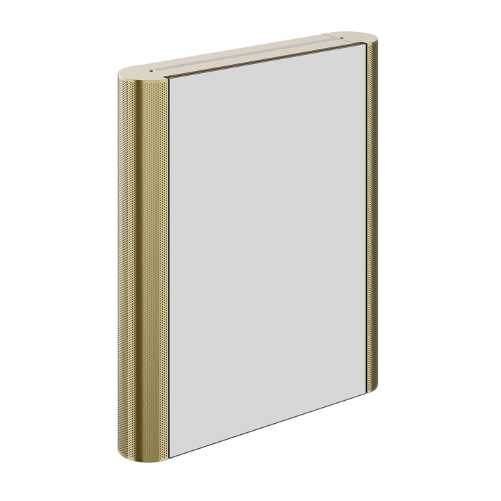 Hib- Bastille Mesh LED Cabinet - Brushed Brass