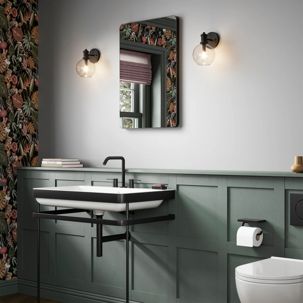 Hib - Trim Curved Mirror - Black