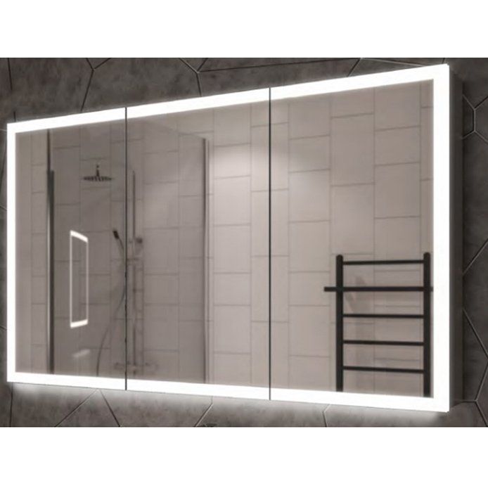 Eastbrook Cassio 1200X700Mm 3 Door Led Mirror