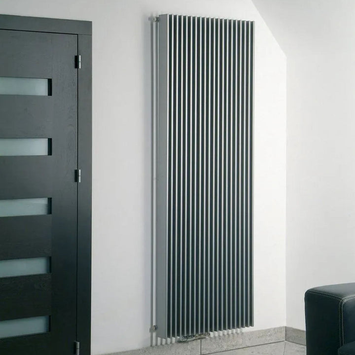 Eucotherm Ariel Anthracite Aluminium Vertical Radiator