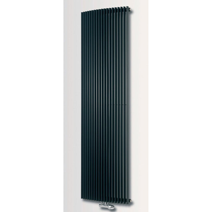 Eucotherm Corus Single White Horizontal Triangle Tube Radiator