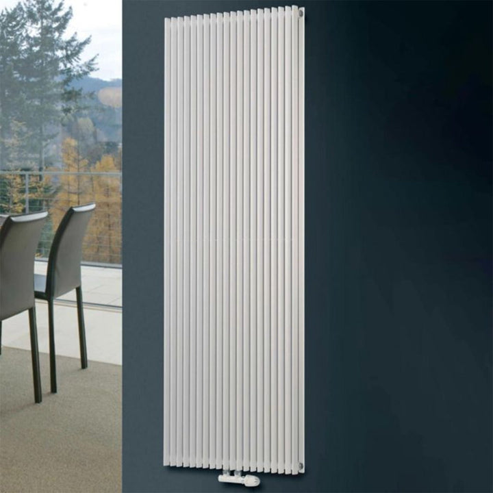 Eucotherm Corus Double White Horizontal Triangle Tube Radiator