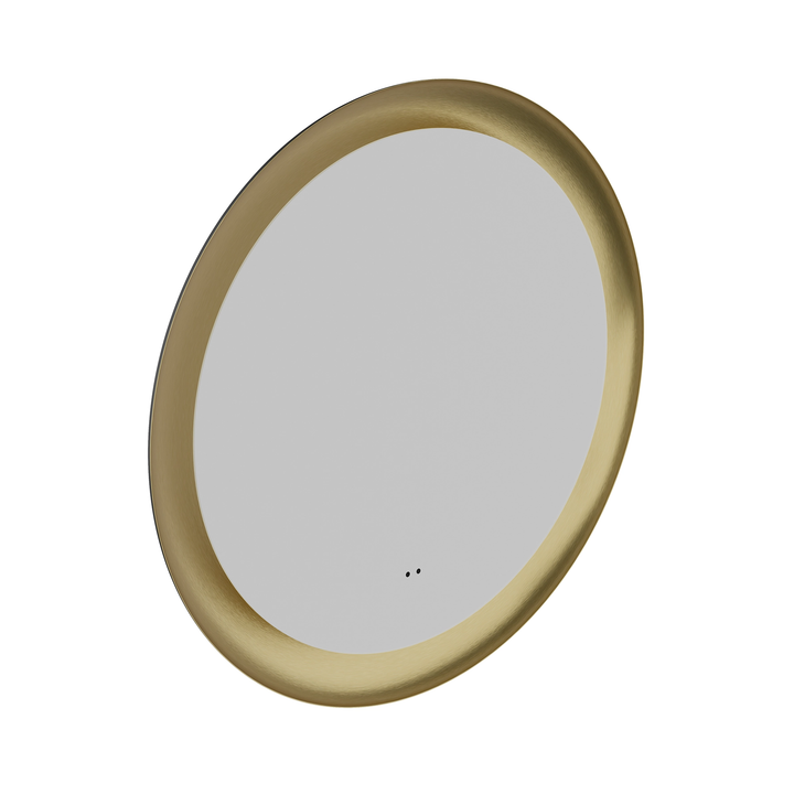 Hib - Vaida LED Mirror - Brushed Steel
