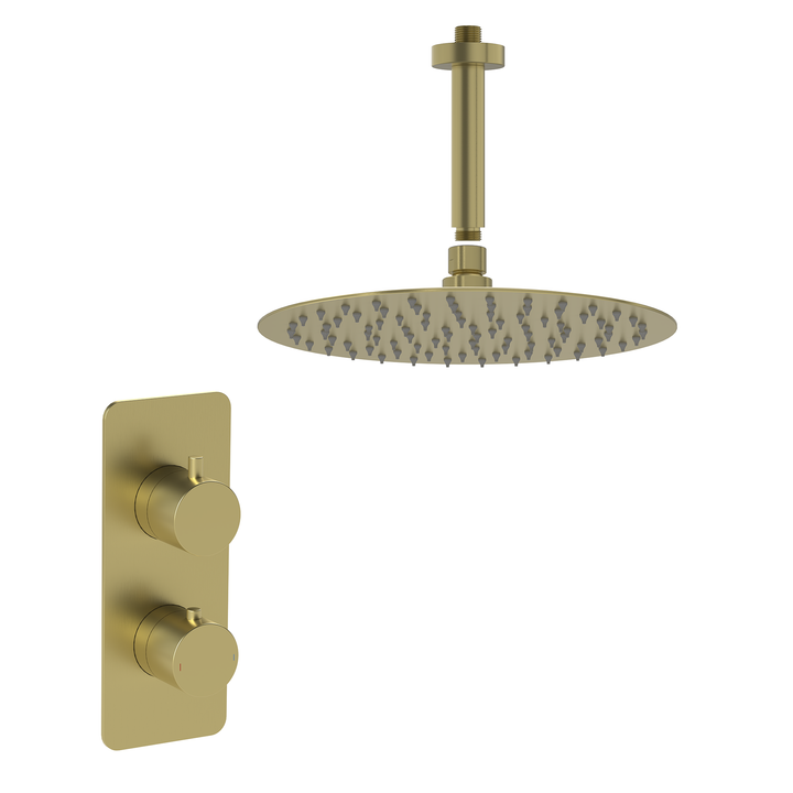 Hib - Rivex Single Outlet Valve Concealed Shower Sets - Chrome