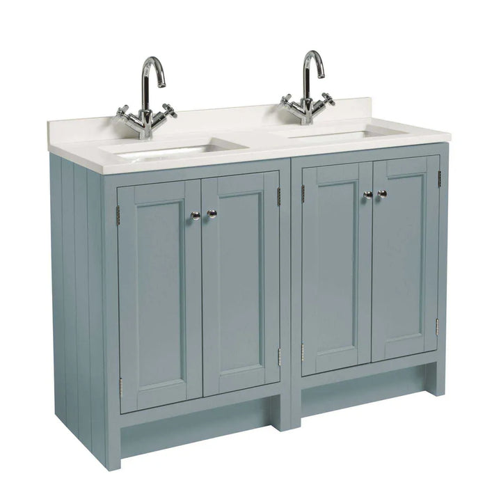 Iona Hampton 1200 Underslung Basin Vanity Unit - Matt Sage Green