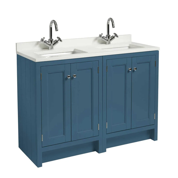 Iona Hampton 1200 Underslung Basin Vanity Unit - Matt Sage Green