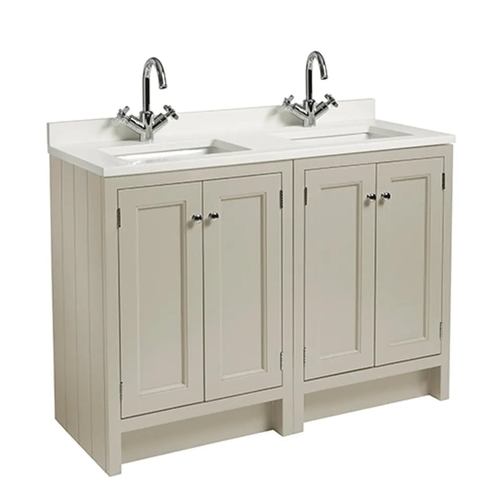 Iona Hampton 1200 Underslung Basin Vanity Unit - Matt Sage Green